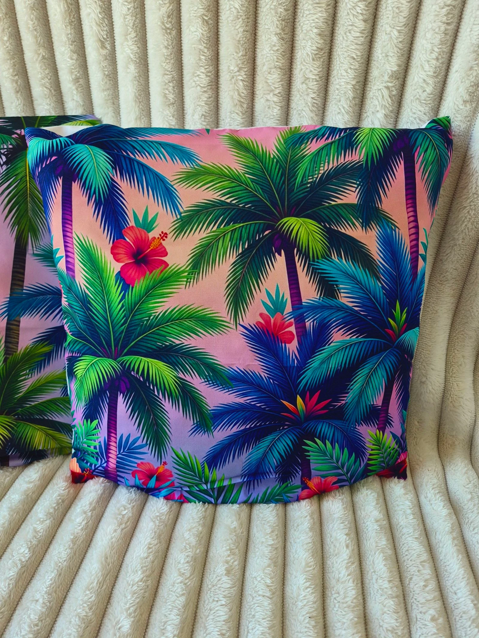 Set of 2 40x40cm cushion covers for interior and exterior home and garden furniture – photo 2